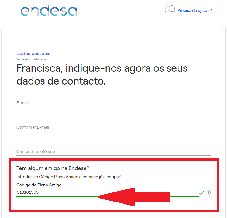 codigo amigo endesa