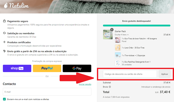 natulim codigo desconto